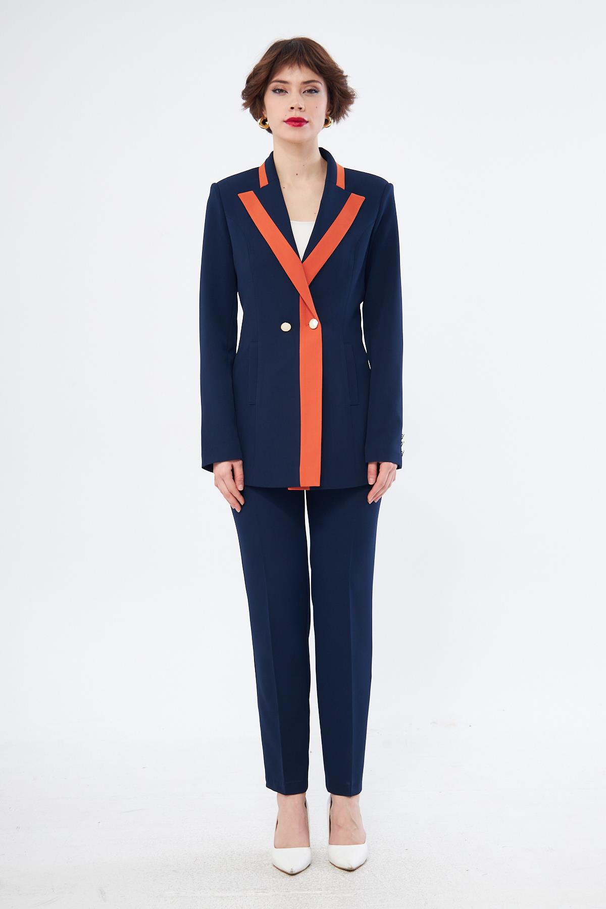 Seersucker Fabric Gathered Sleeve Set