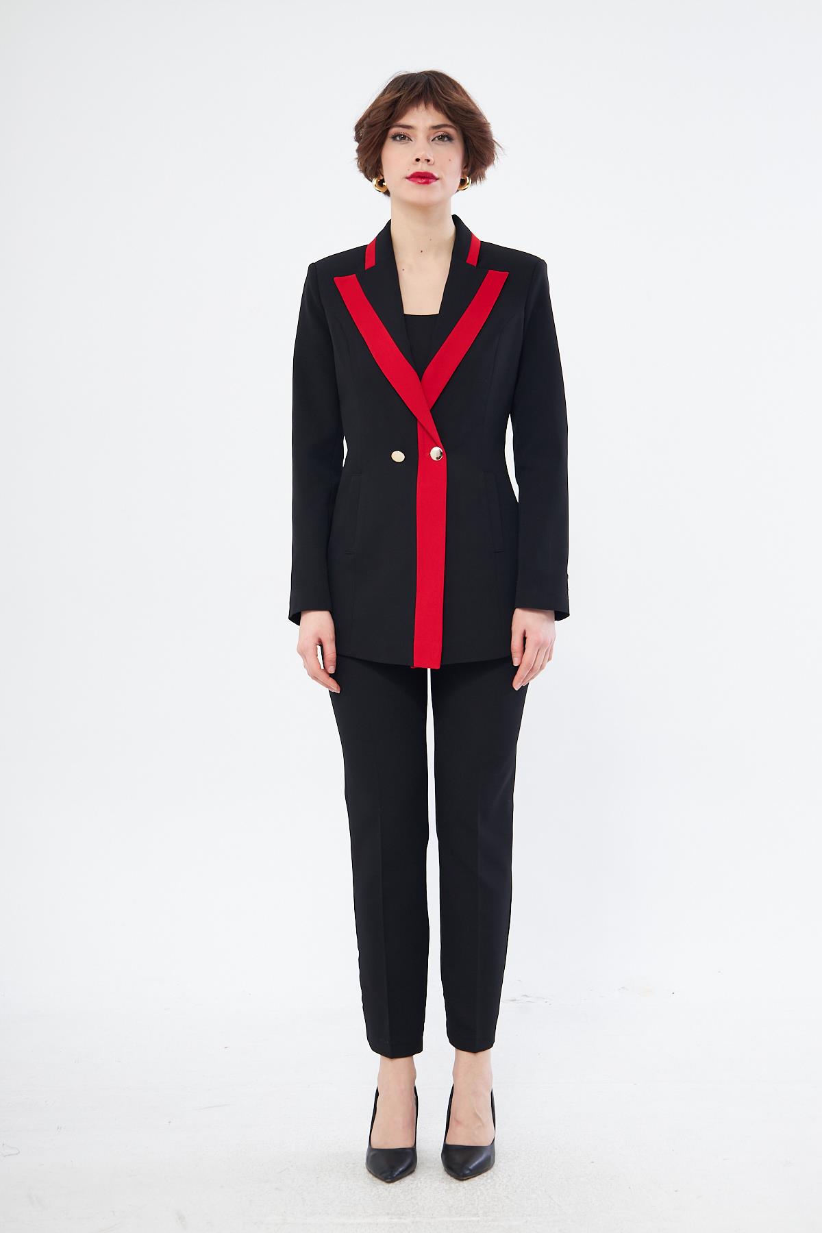 Seersucker Fabric Gathered Sleeve Set