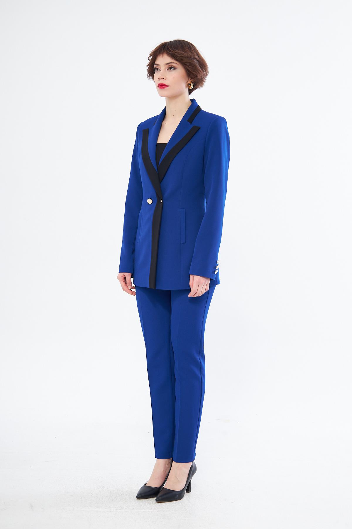 Seersucker Fabric Gathered Sleeve Set